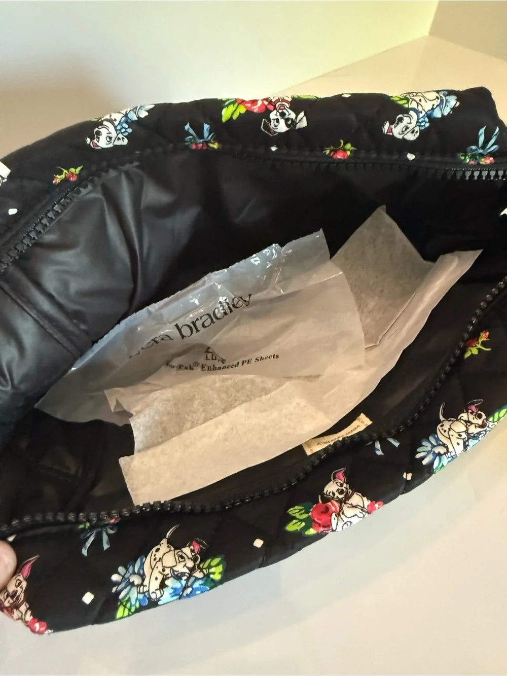 Vera Bradley x Disney 101 Dalmatians Medium Cosmetic Bag
